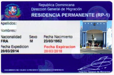 Carte de residence permanente